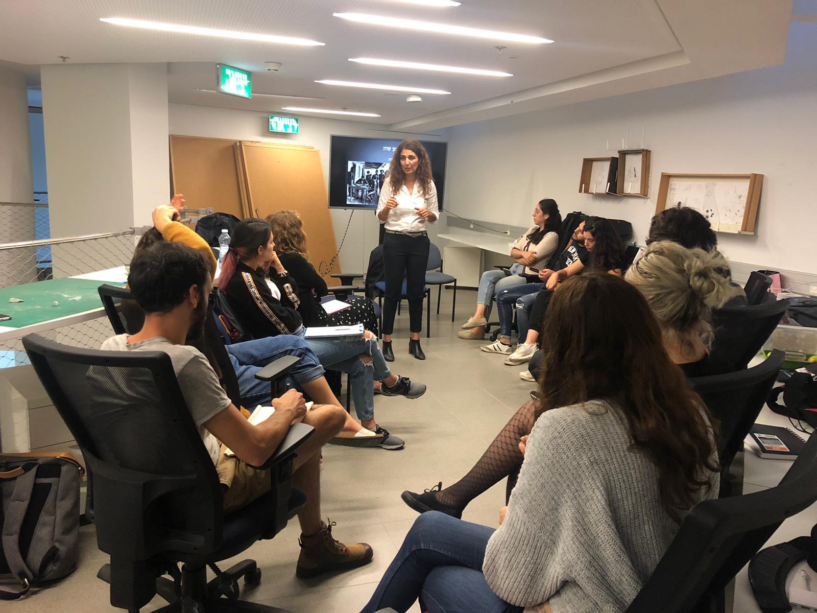 Ramat-Begin-Haifa- Discussion with Meirav Ramat-Begin-Haifa- Discussion with Meirav
