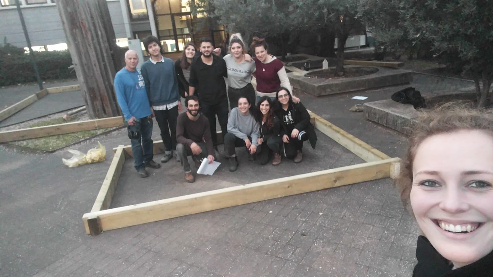 Ramat-Begin-Haifa-Team photo at the Technion Ramat-Begin-Haifa-Team photo at the Technion